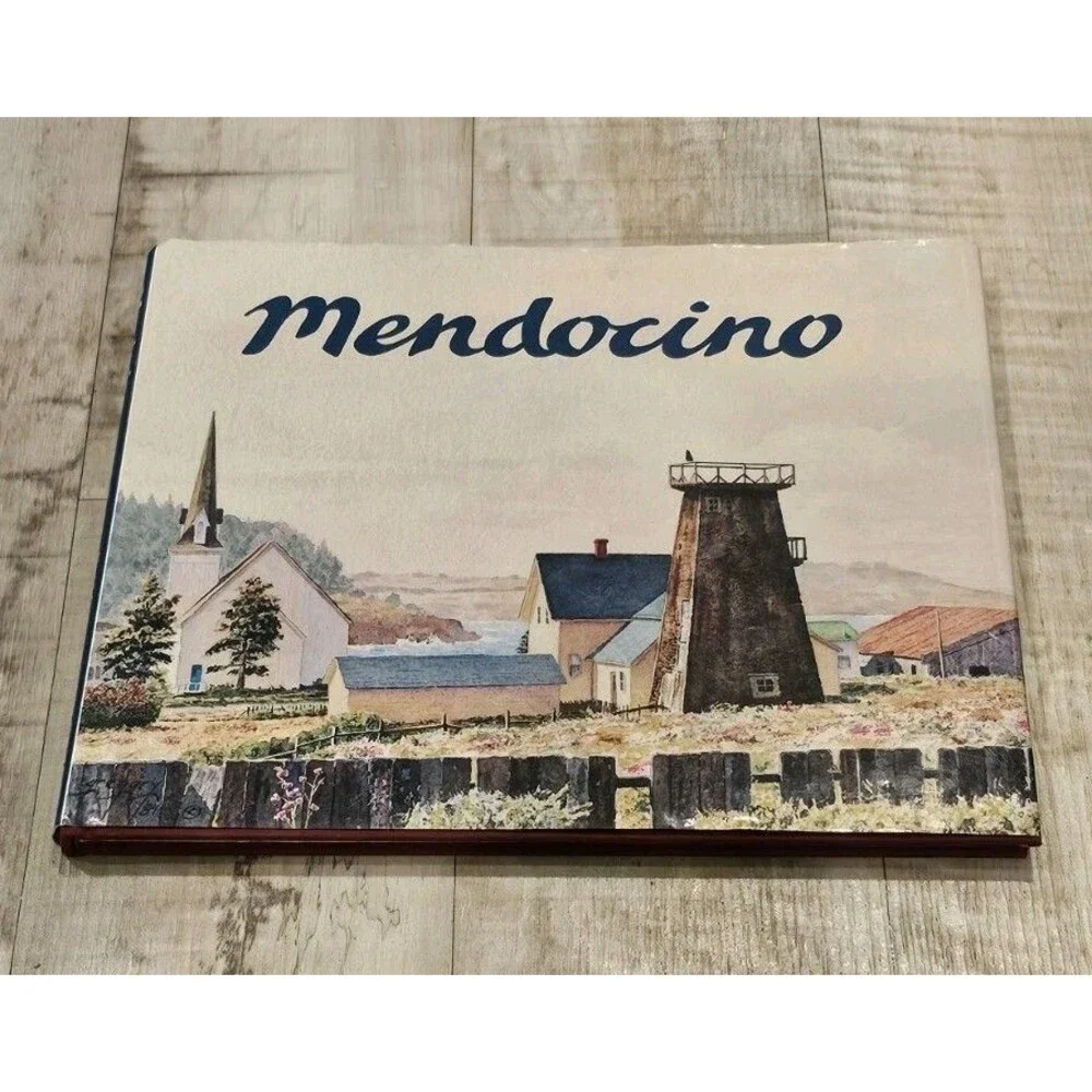 Mendocino By David Gregory & John Bear 1st Edition 1st Printing Signed